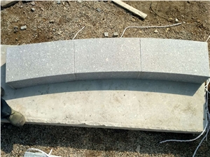 Light Grey G375 Granite Railway Station Sides Stone Curbstone