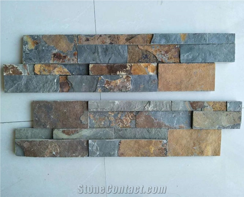 Culture Stone Veneer Decoration Stone Wall Cladding Panel