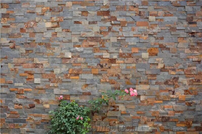 Decorative Rusty Slate Wall Cladding Tile