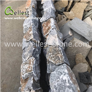 Black Limestone Corner Stone for Exterior Wall Siding Cladding