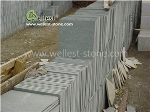 Natural Split Green Slate Walling Flooring Tile for Hotel Restaurant