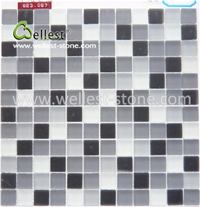 Plenty Mixed-Color Glass Mosaic Tile for Swimming Pool Bathroom Plenty Mixed-Color Glass Mosaic Tile for Swimming Pool Bathroom