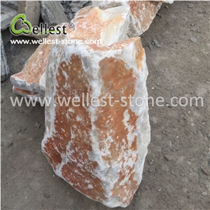 Plenty Yellow Slate Corner Stone for Exterior Wall Corner Siding