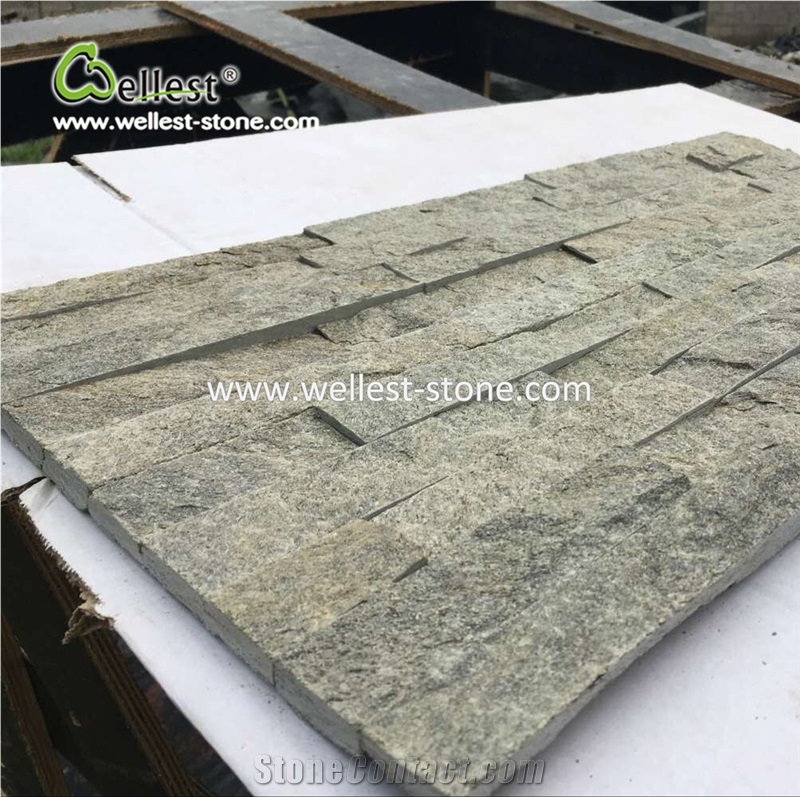 Quartzite Stacked Stone Veneer for Feature Wall ,Wall Cladding