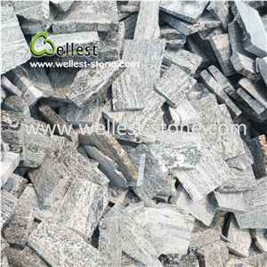Split Grey Quartzite Loose Stone Corner Stone for Wall Cladding
