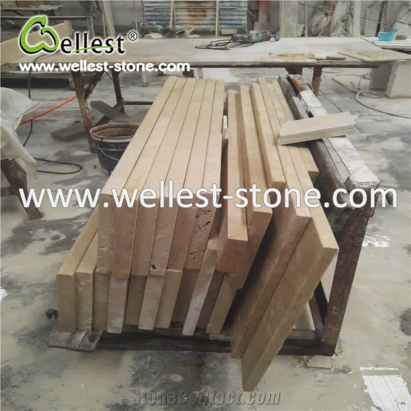 Travertine Tile Tumble Finish for Pool Pavers Coping,Pool Deck Pavers