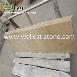 Travertine Tile Tumble Finish for Pool Pavers Coping,Pool Deck Pavers
