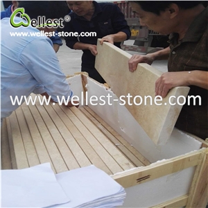 Travertine Tile Tumble Finish for Pool Pavers Coping,Pool Deck Pavers