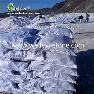 White Pebble Stone Gravels for Drivewey Walkway Tumbled Finish