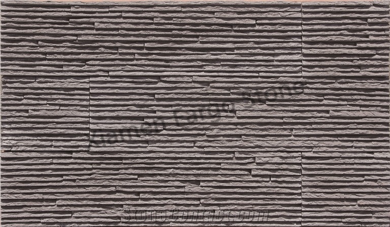Fargo Manmade Waterfall Stone, Artificial Cement Water Feature Stone