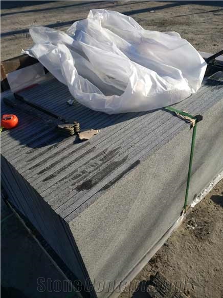 Competitive Price Yixian Black Granite Pure Granite from Factory