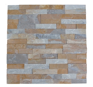Natural Stone Rusty Culture Slate Venner/ Ledges for Wall Cladding