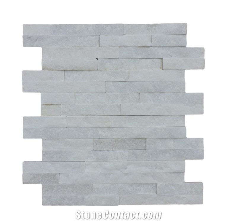 Ultra Thin Quartzite Wall Cladding Veneer/Split Surface Natural Quartzite