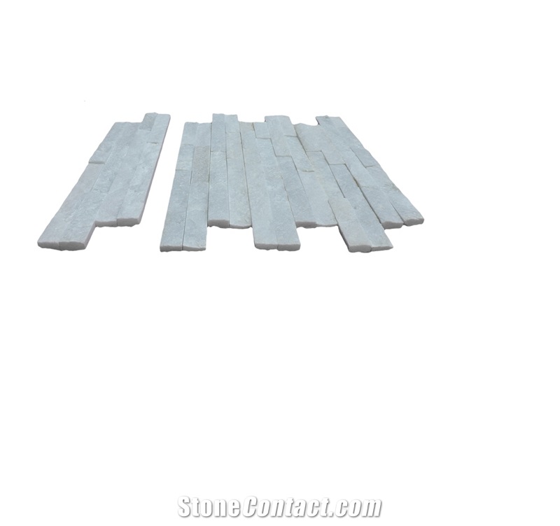 Ultra Thin Quartzite Wall Cladding Veneer/Split Surface Natural Quartzite