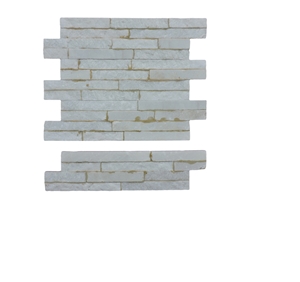 Ultra Thin Quartzite Wall Cladding Veneer/Split Surface Natural Quartzite