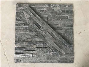 Green Quartzite Stacked Stone, Cultured Stone,Natural Ledger