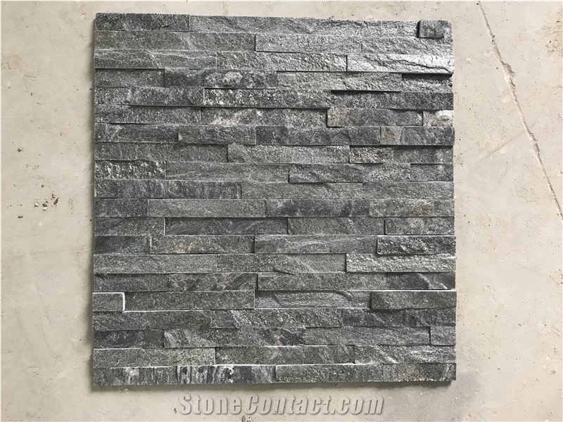 Green Quartzite Stacked Stone, Cultured Stone,Natural Ledger