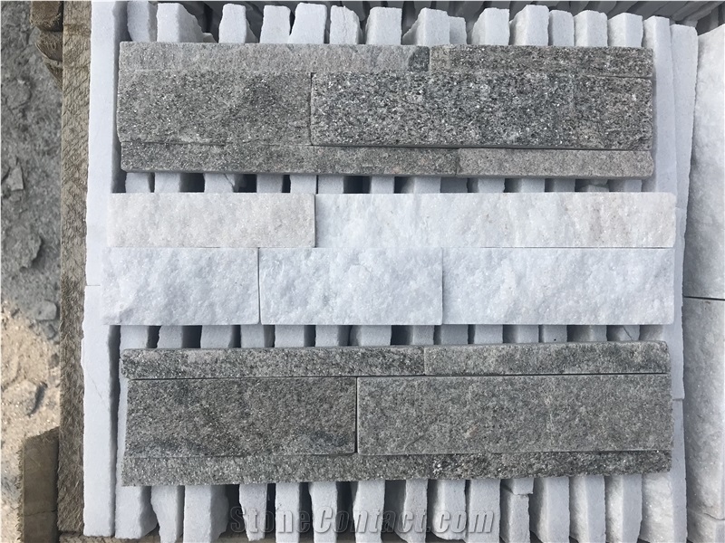 Pink Quartzite Stacked Stone, 7*30 Culture Stone, Ledge Stone