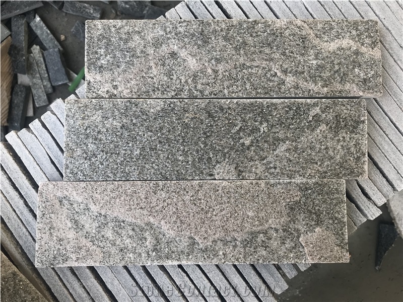 Pink Quartzite Stacked Stone, 7*30 Culture Stone, Ledge Stone