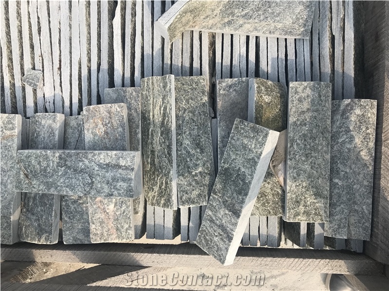 Pink Quartzite Stacked Stone, 7*30 Culture Stone, Ledge Stone