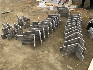 Pink Quartzite Stacked Stone, Natural Culture Stone, Pink Ledge Stone