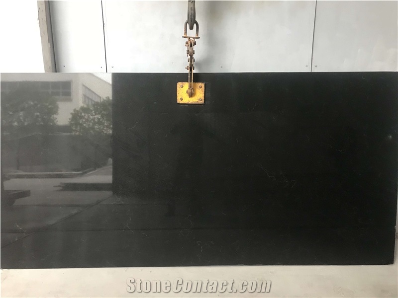 Black Artificial Marble Slabs