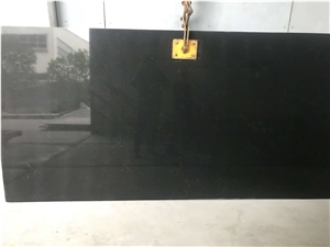 Black Artificial Marble Slabs