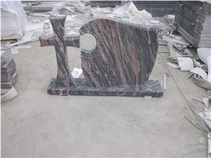 China Aurora Cross Headstone, Gravestone Cross Monument Europe Style