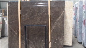 Cheap Brown Marble Slab, Elegant Brown Marble Tile, China Brown Marble