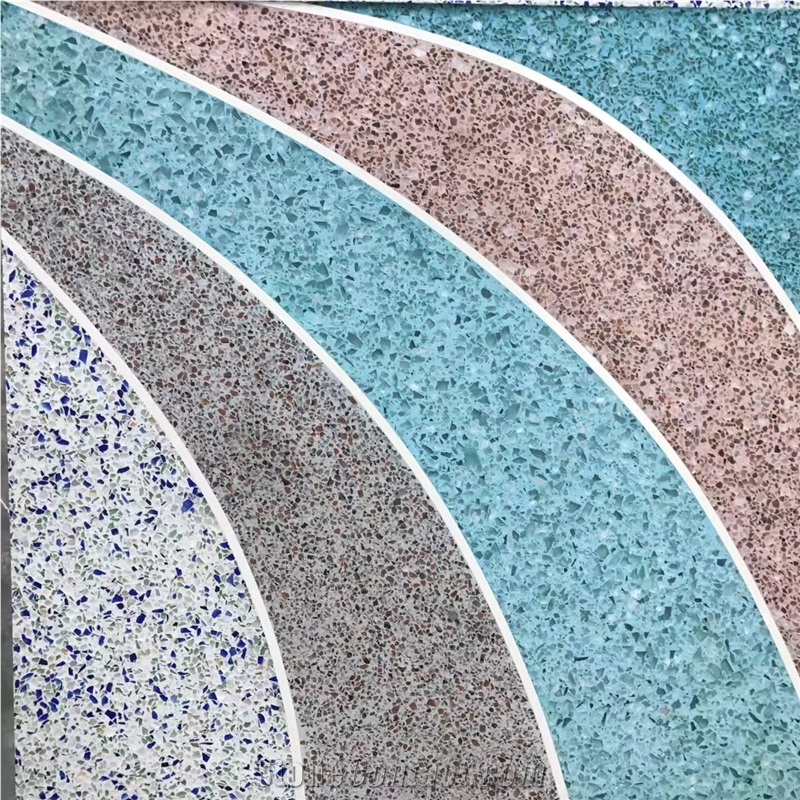 Terrazzo Tile,Terrazzo Paving Stone,Cheap Terrazzo Tile,Terrazzo Floor
