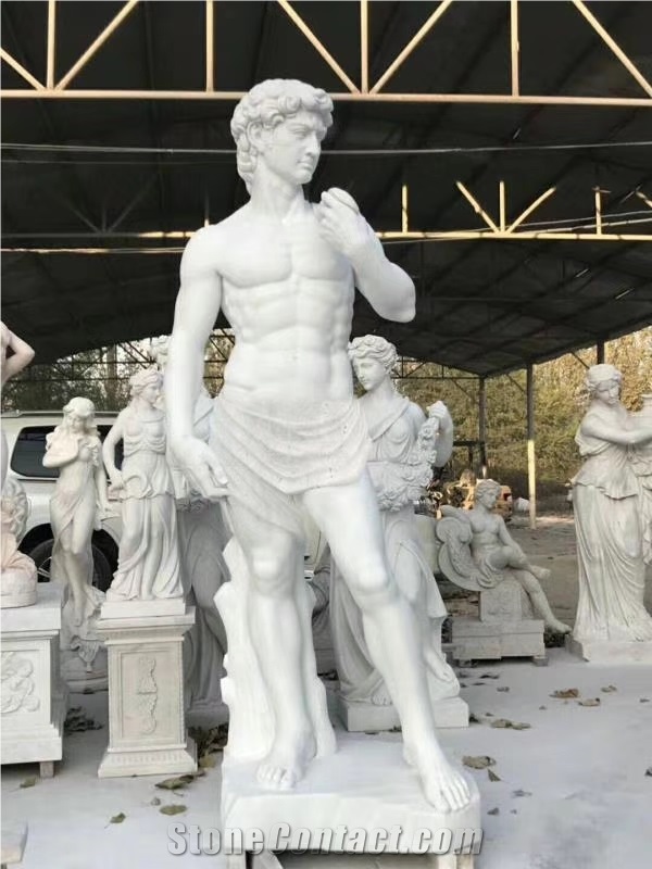 China Marble Sculptures Human Stone Carvings Religious Statues Busts