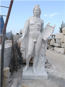 China Marble Sculptures Human Stone Carvings Religious Statues Busts
