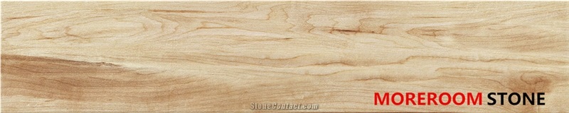 Bedroom Wooden Grain Porcelain Floor Tile