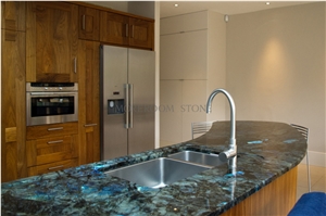 Blue Labradorite,Semi Precious Stone Slab, Gemstone Slab