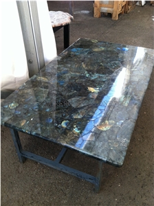 Blue Labradorite,Semi Precious Stone Slab, Gemstone Slab
