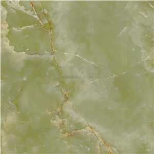 Green Onyx Look Porcelain Wall Tile 800x800