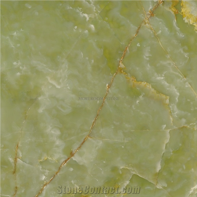 Green Onyx Look Porcelain Wall Tile 800x800