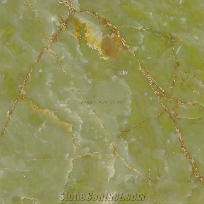 Green Onyx Look Porcelain Wall Tile 800x800