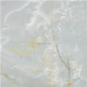 Living Room Wall Design Glazed Onyx Porcelain Tile