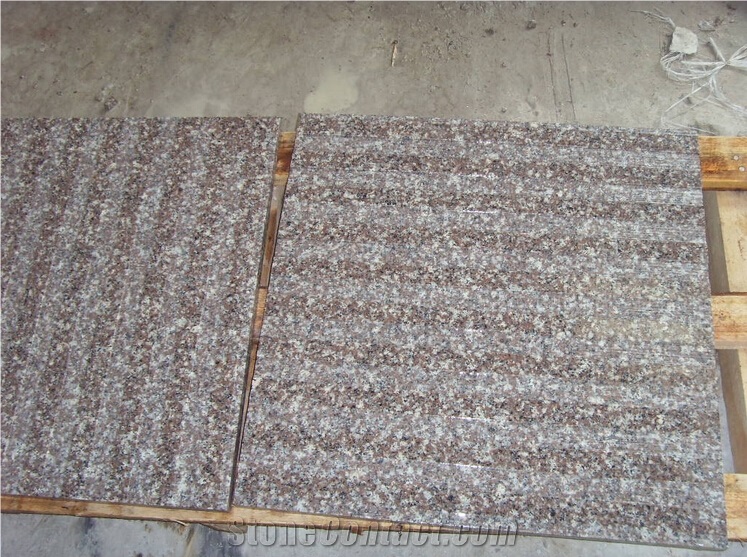 G664 Violet Luoyuan Granite Stairs, Luoyuan Red Polish Granite Steps