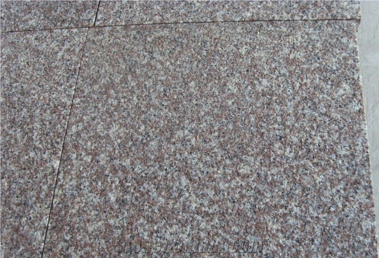 G664 Violet Luoyuan Granite Stairs, Luoyuan Red Polish Granite Steps