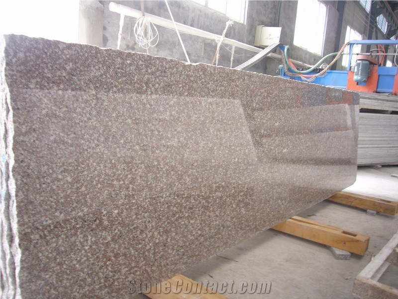 G664 Violet Luoyuan Granite Stairs, Luoyuan Red Polish Granite Steps