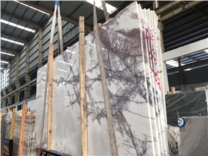White Incense Plum Marble Slabs&Tiles, Chanel Plum Marble,Floor Tiles