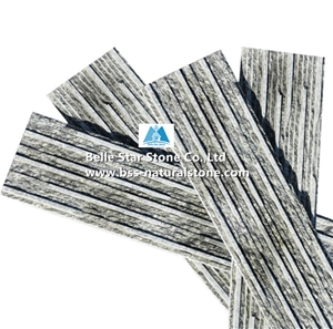 Black Marble Waterfall Culture Stacked Ledge Landscaping Stone Panels