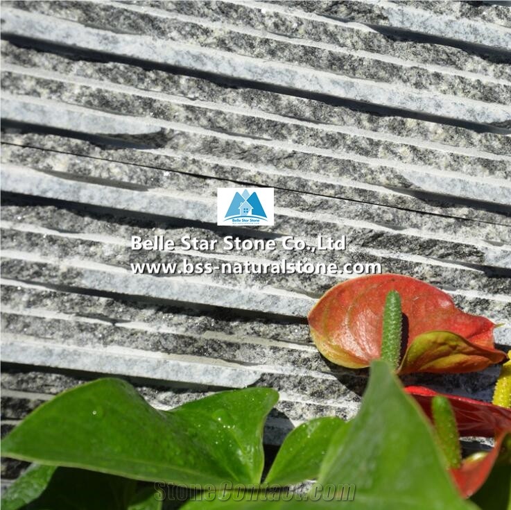 Black Marble Waterfall Culture Stacked Ledge Landscaping Stone Veneer