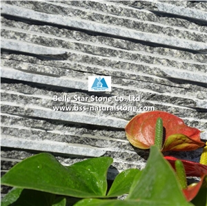 Black Marble Waterfall Culture Stacked Ledge Landscaping Stone Veneer
