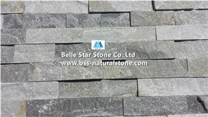 Blue Quartzite Culture Stacked Ledge Stone Veneer Cladding Panels