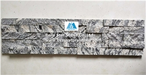 China Juparana Granite Stacked Stone,Multicolor Grain Stone Cladding