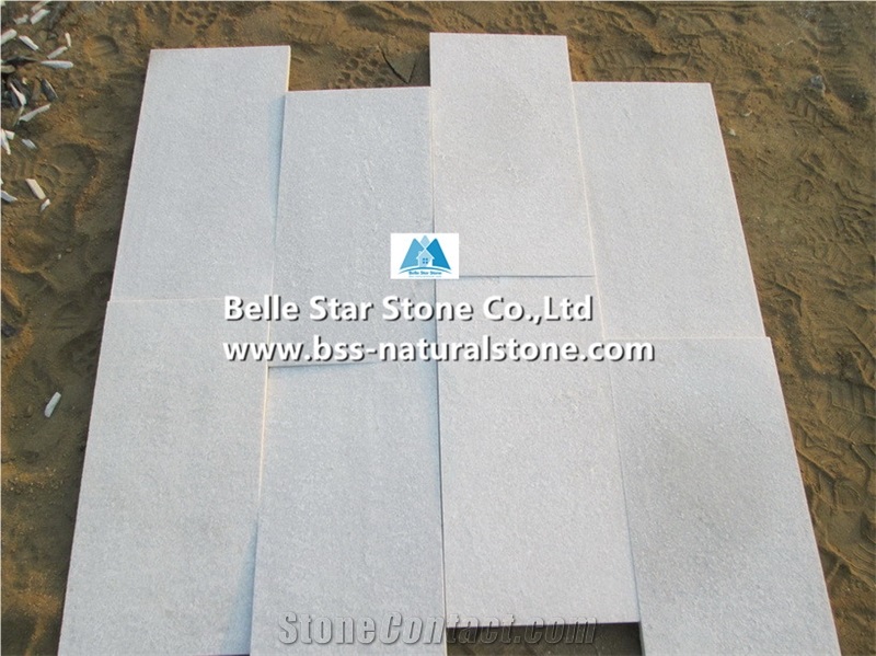 White Quartzite Stone Tiles,Flamed Wall Tiles,White Wall Tiles,Pavers