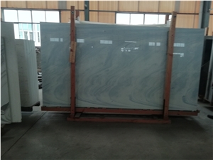 Blue Color Nano Crystallized Stone Slabs